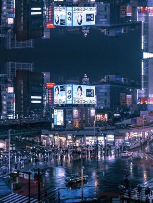 ブルジュアル東京：未来都市の幻想的な光景